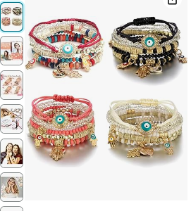 SYOSI 4 Sets Bohemian Stretch,